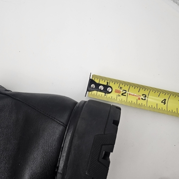 Rag & Bone Shiloh Biker Leather Boots Black Size 40 EU - Picture 10 of 12